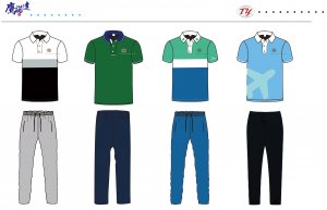 团体服装定制案例之腾宇MILAN米兰物流服装案例款